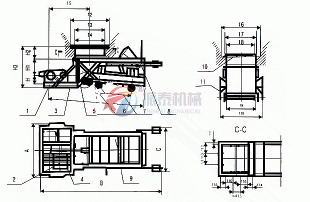 往複式給料機